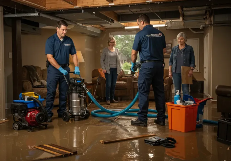 Basement Water Extraction and Removal Techniques process in Seelyville, IN